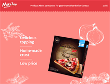 Tablet Screenshot of maxtop.pl